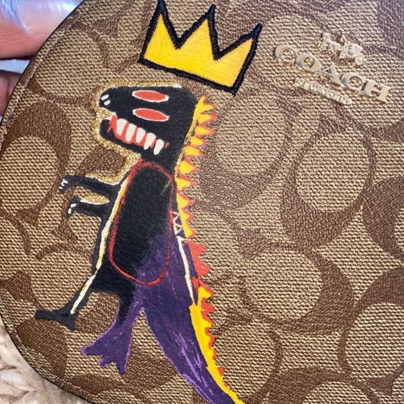 Jean Michael Baquiat COACH crossbody purse - Picture 3 of 7